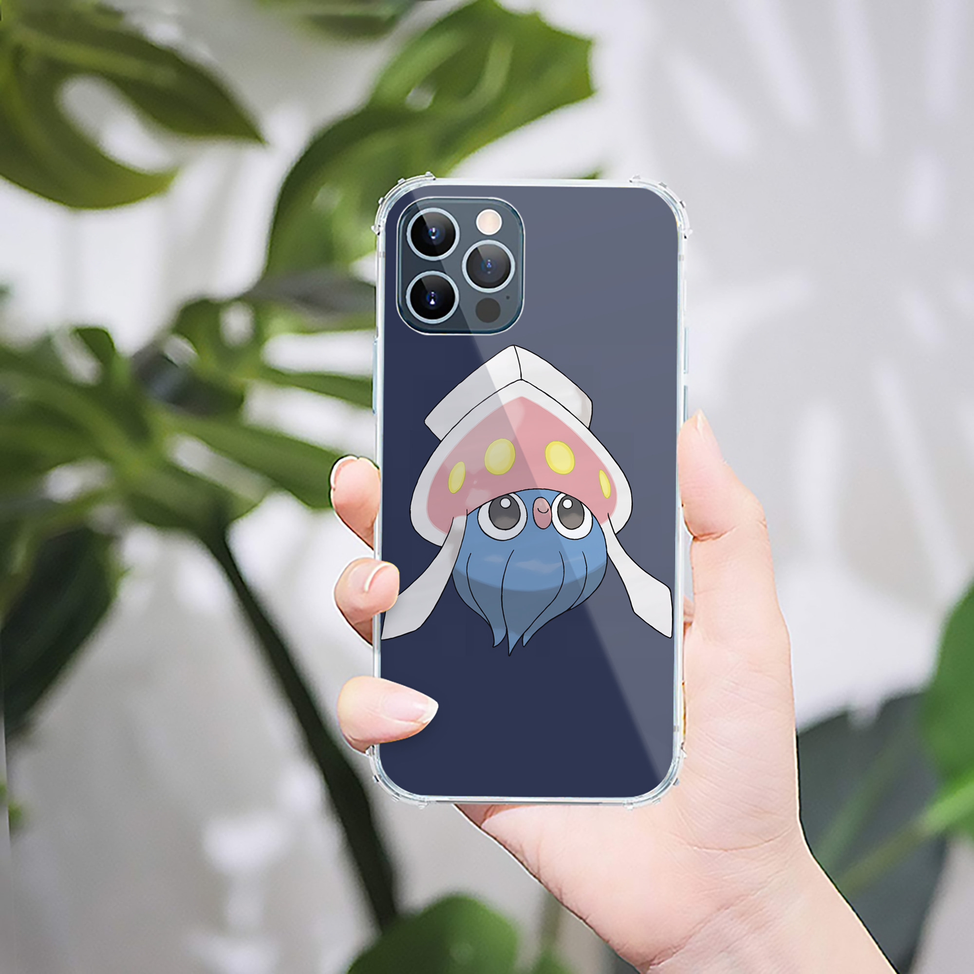 （画像用） ポケットモンスター Pokémon 【iPhone 12シリーズ対応】透明スマホケース（クリアソフトケース）